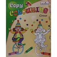 creative books copy colouring circus cre0548