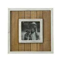 Cream Single Frame Wood Picture Frame (H)22cm x (W)22cm