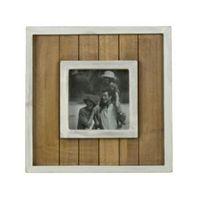 cream single frame wood picture frame h22cm x w22cm