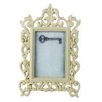 Cream Single Frame Resin Picture Frame (H)16.5cm x (W)25.5cm