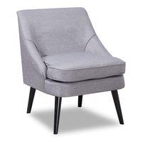 Crawford Fabric Armchair Pearl Grey