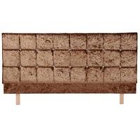 Crystal S-Series Headboard Small Double Brown