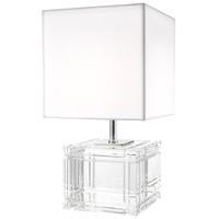 crystal glass table lamp academia