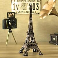 Creative 18cm Height Mini Rhinestones Iron Metal Paris Eiffel Tower