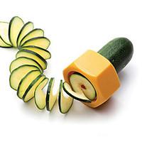 Creative Pencil Sharpener Spiral Slicer Cucumber Food Fruit and Vegetable Peeler Cutplane Easy for Slicer
