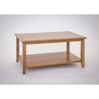 Croft Oak Coffee Table with Shelf (CroftOak Coffee Table with shelf)