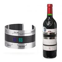 Creative Stainless Steel Red Wine Bracelet Thermometer Temperature For Beer Home Bar Tools