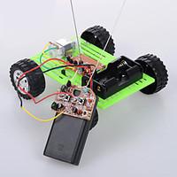 Crab Kingdom Model Assembled DIY Technology Handmade Green wo - way Remote Control Version of The Car on The 14th