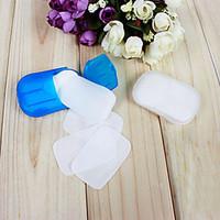 Creative Portable Wash Soap Flake(20PCS Random Colors)