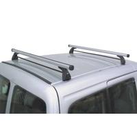 cruz 924 304 alu cargo roof rack bars for fiat doblo mpv van set of 2