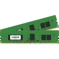 crucial 288 pin 8 gb 2 x 4 gb ddr4 2133 mt pc4 2133 cl15 sr x8ecc unbu ...