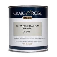 Craig & Rose : Dead Flat Oil Varnish : 1 litre