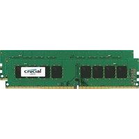 Crucial 16GB Kit (8GBx2) DDR4 2133 MT/s (PC4-17000) CL15 DR x8 Unbuffered DIMM 288pin