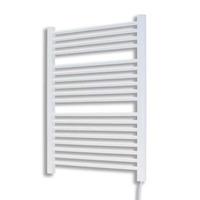 creda heating 180w white electric ladder towel rail