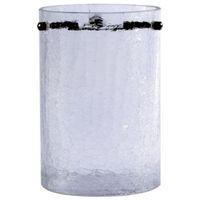 Crackle Clear Frosted Cylinder Light Shade (D)11cm