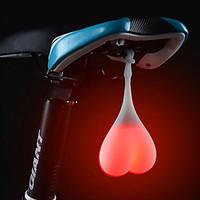 Creative Novel Outdoor Sports Bicycle Mountain Bike Rear Light LED Flash Heart Lump Warning Nightlight Safety Warning Fog Light Cycling Tailight