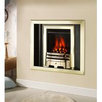 Crystal Fires Lisa 4 Sided Hole In The Wall With Gem Gas Fire