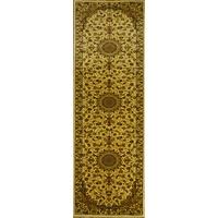 cream medallion traditional rug bethlehem 80x150