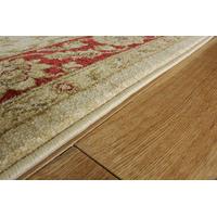 Cream & Red Traditional Rug Ziegler 80cmx260cm (2\'6\