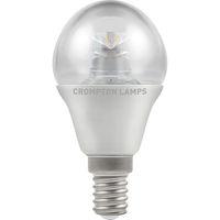 Crompton clear 6.5W LED Dimmable Golf 45mm SES Warm White 470LM - 4641