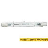 crompton 117mm 110v linear r7s warm white halogen lamp