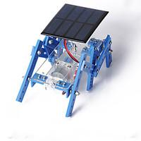 Crab Kingdom of Solar Panels Hexapod Robot Model Assembled DIY Handmade Material Package