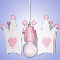 Crown - very sweet pink hanging light