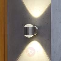 Crystal - unique LED exterior wall light