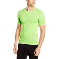 craft cool seamless short sleeve tee men baselayer lneon green