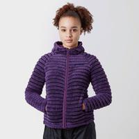 craghoppers girls appleby full zip hooded fleece purple