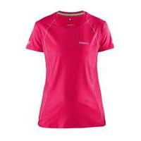 Craft - Focus Cool Ss Shirt Women /clothing /m/pink
