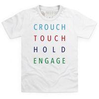 Crouch Touch Hold Engage Kid\'s T Shirt