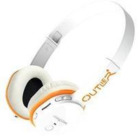 Creative Outlier Wireless Bluetooth Headphone with Mic and 32GB SanDisk SD Card - White
