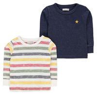 Crafted Long Sleeve Tees Childrens 2 Pack