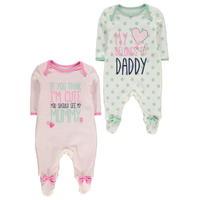 Crafted Sleep Suits Pack of Two