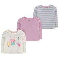 Crafted T Shirts Three Pack Infant Girls
