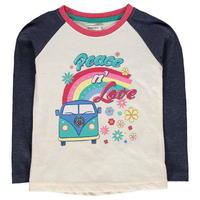 Crafted Raglan T Shirt Child Girls