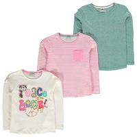 Crafted Long Sleeve T Shirts Pack of Three