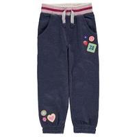 crafted badge fashion joggers child girls