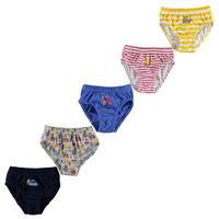 crafted 5 pack briefs child boys