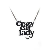 Crazy Cat Lady Necklace