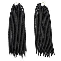 Crochet Dread Locks Hair Braids 8 Colors 12Inch Kanekalon 24 Strands 115g gram Hair Extensions