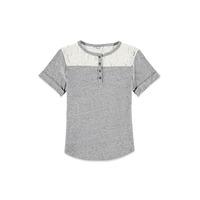 Crochet-Paneled Top (Kids)