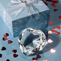 Crystal Heart Paperweight Favors