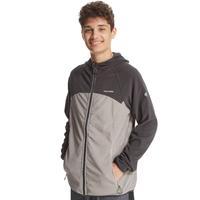 craghoppers boys ionic ii full zip hooded fleece grey