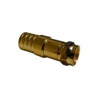 Crimp-on F Connector Gold for WF125 Type Cable