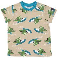 Crocodile Baby T-shirt - Beige quality kids boys girls