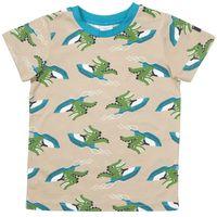 Crocodile Kids T-shirt - Beige quality kids boys girls