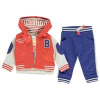 Crafted Three Piece Jacket Set Baby Boys