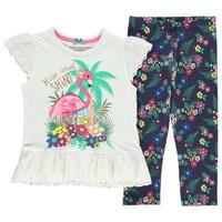 Crafted Jersey Top and Leggings Set Infant Girls